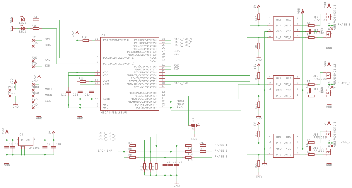 Brushless Controller Schaltplan Gospeaks