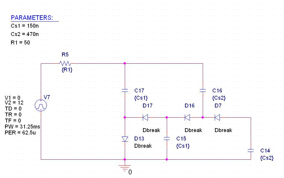 Dimensionierung einer Ladungspumpe
