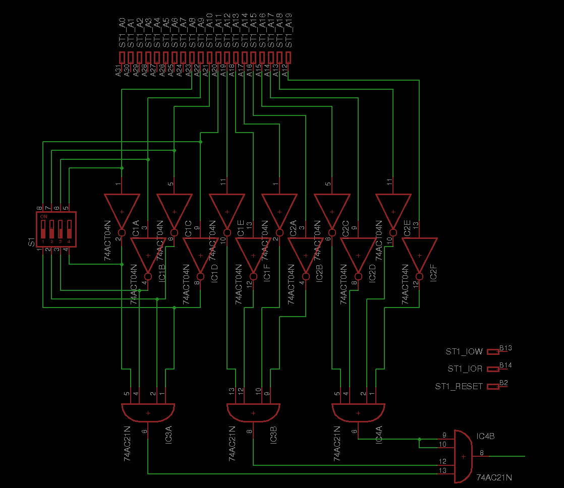ISA Bus Adressdekoder + Waitstates