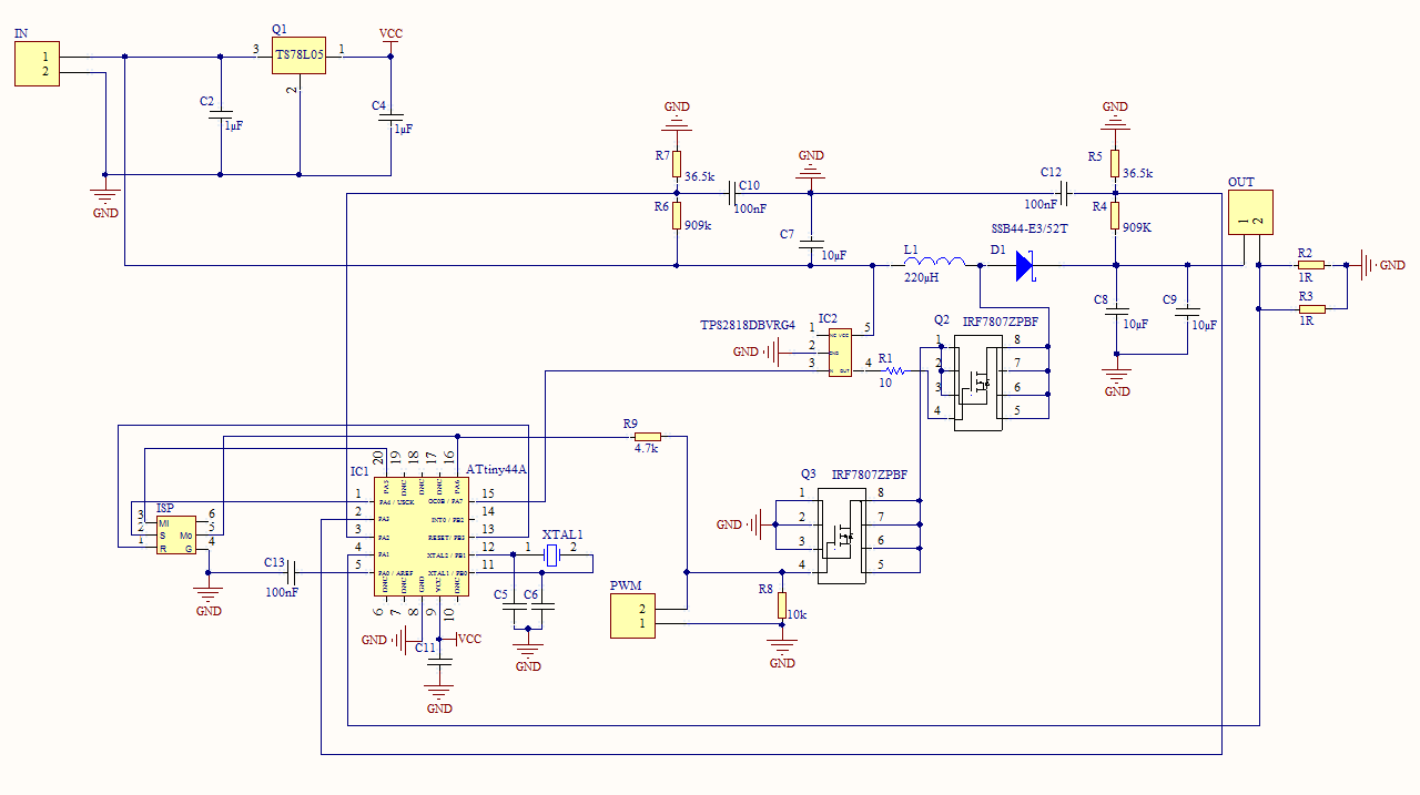 Problem bei variablen Eingangsspannungen für StepUpConverter