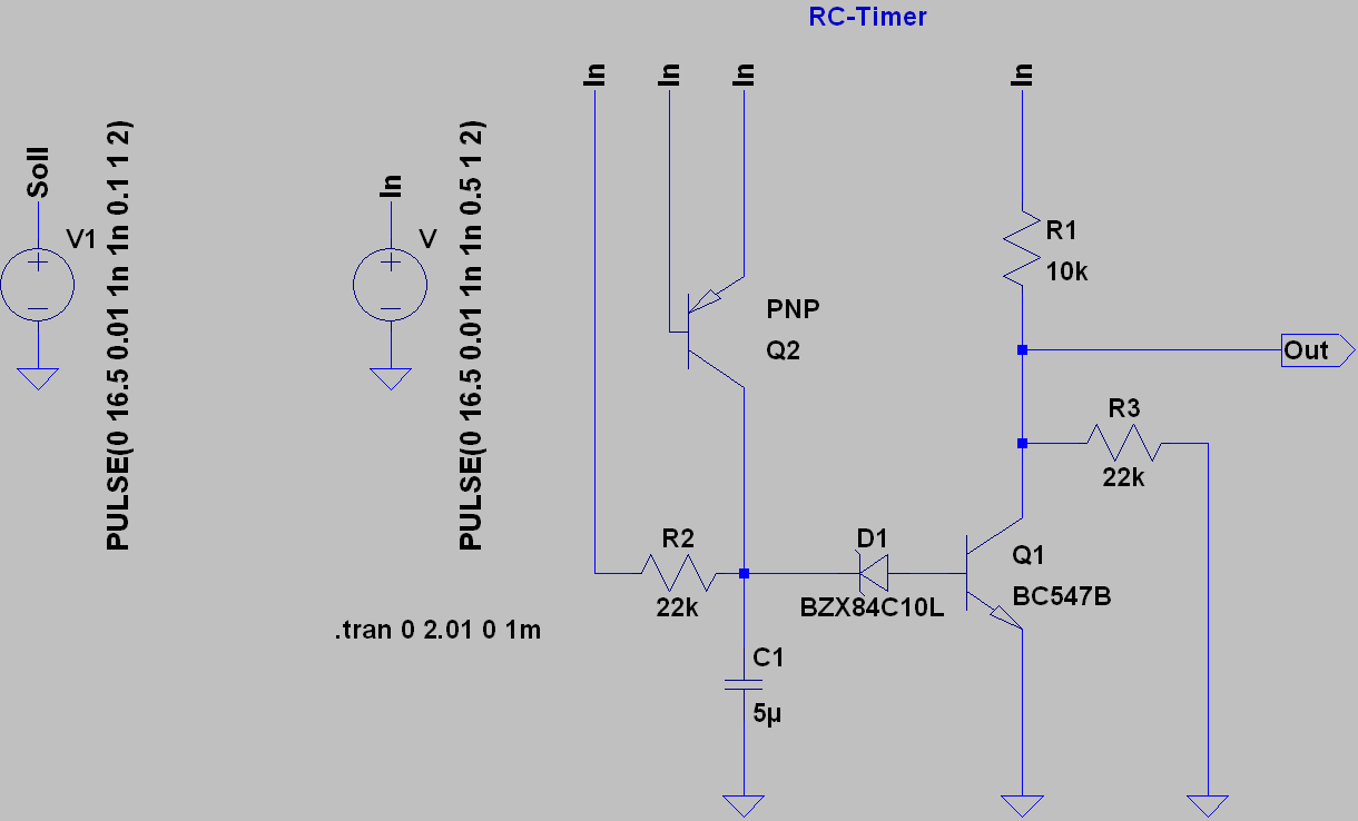 RCSchaltung Vereinfachung Optimierung