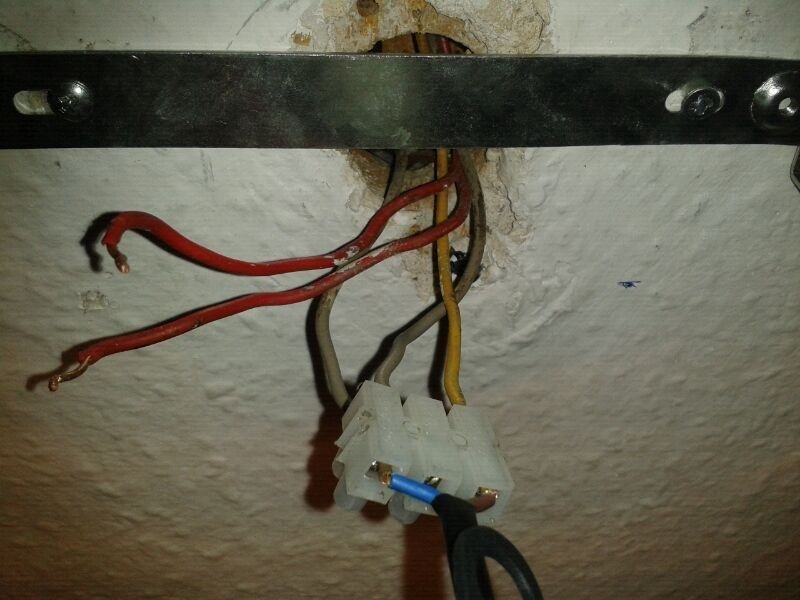 Kabelfarben altes Haus Verdrahtung etwas verwirrend