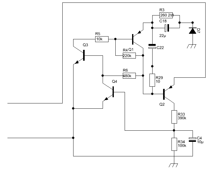 Was tut diese Schaltung? (analoges Telefon)