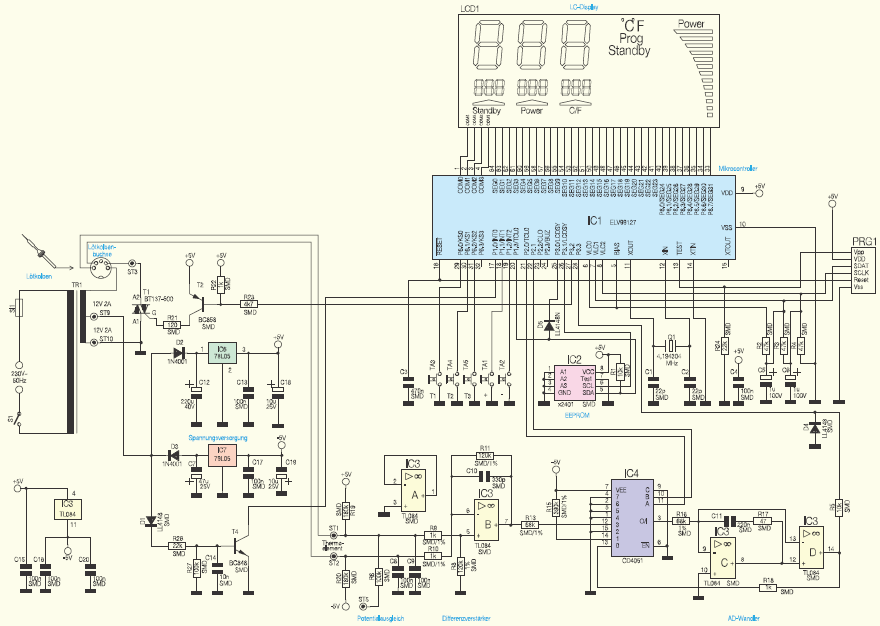 Lötstation LS50 defekt Fehlersuche