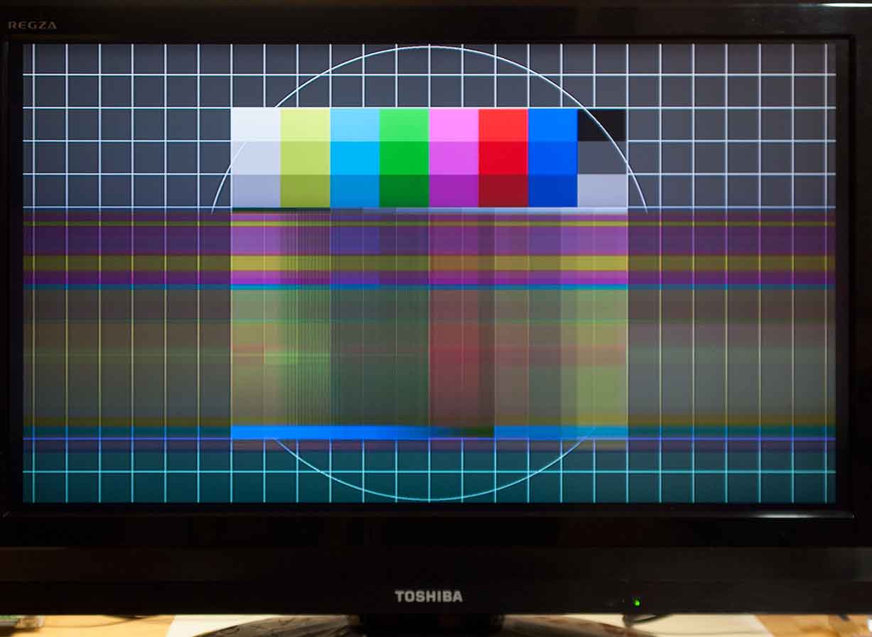 Toshiba LCD TV Fehlersuche