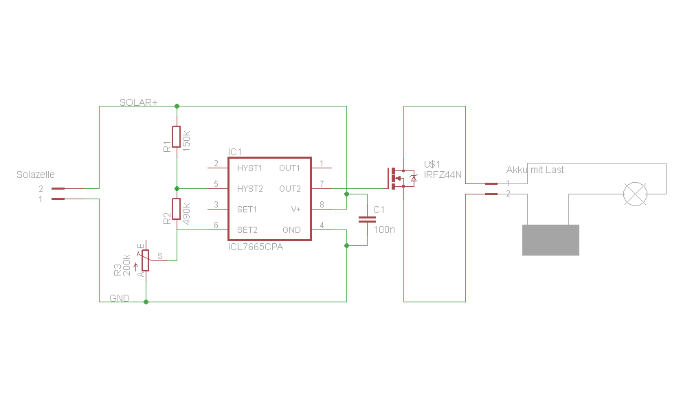 Frage zu Tiefentladeschutz Schaltung