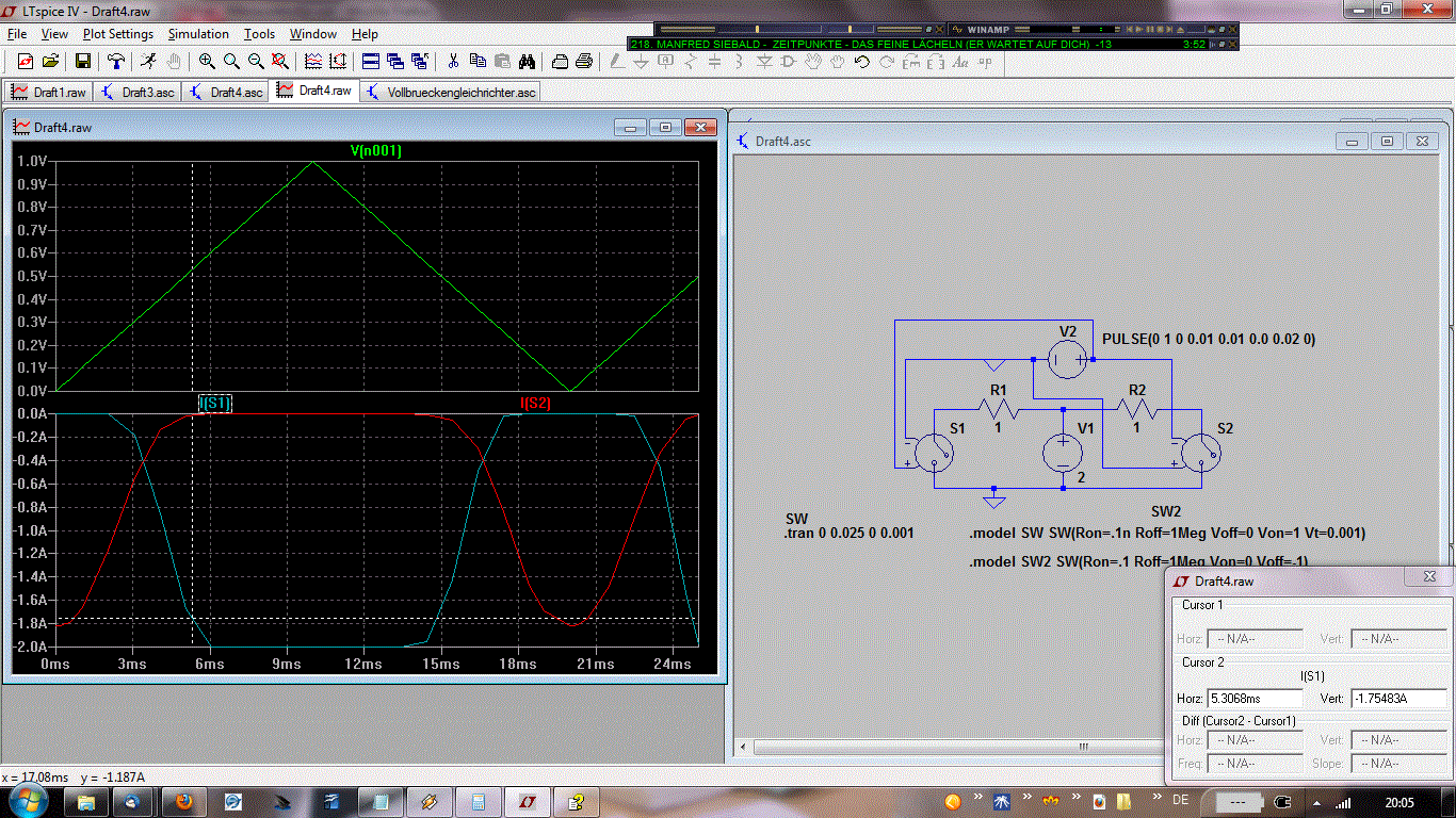 Voltage Control Switch in LTSPice