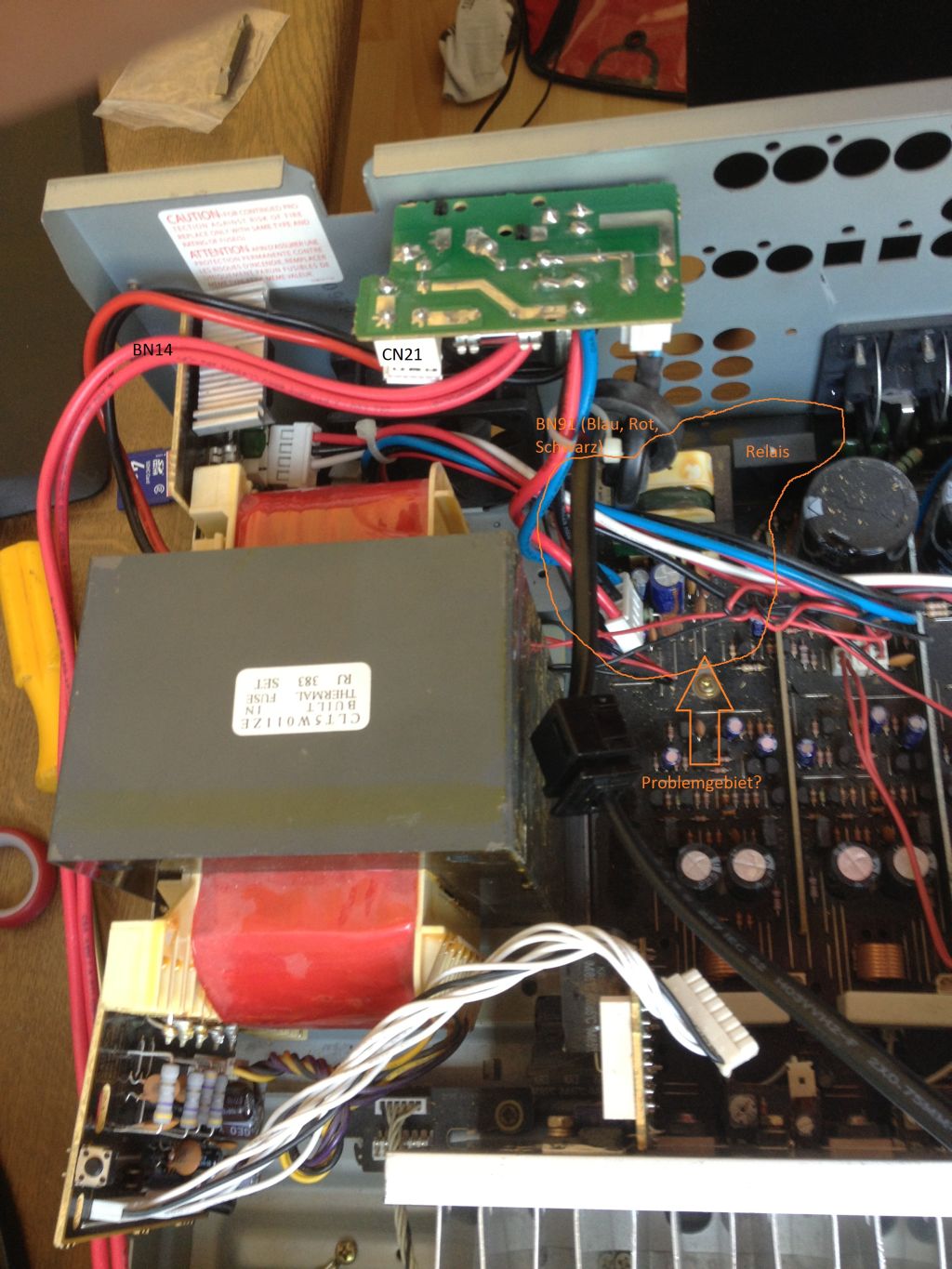 Harman Kardon geht nicht an (hängt im Standby fest