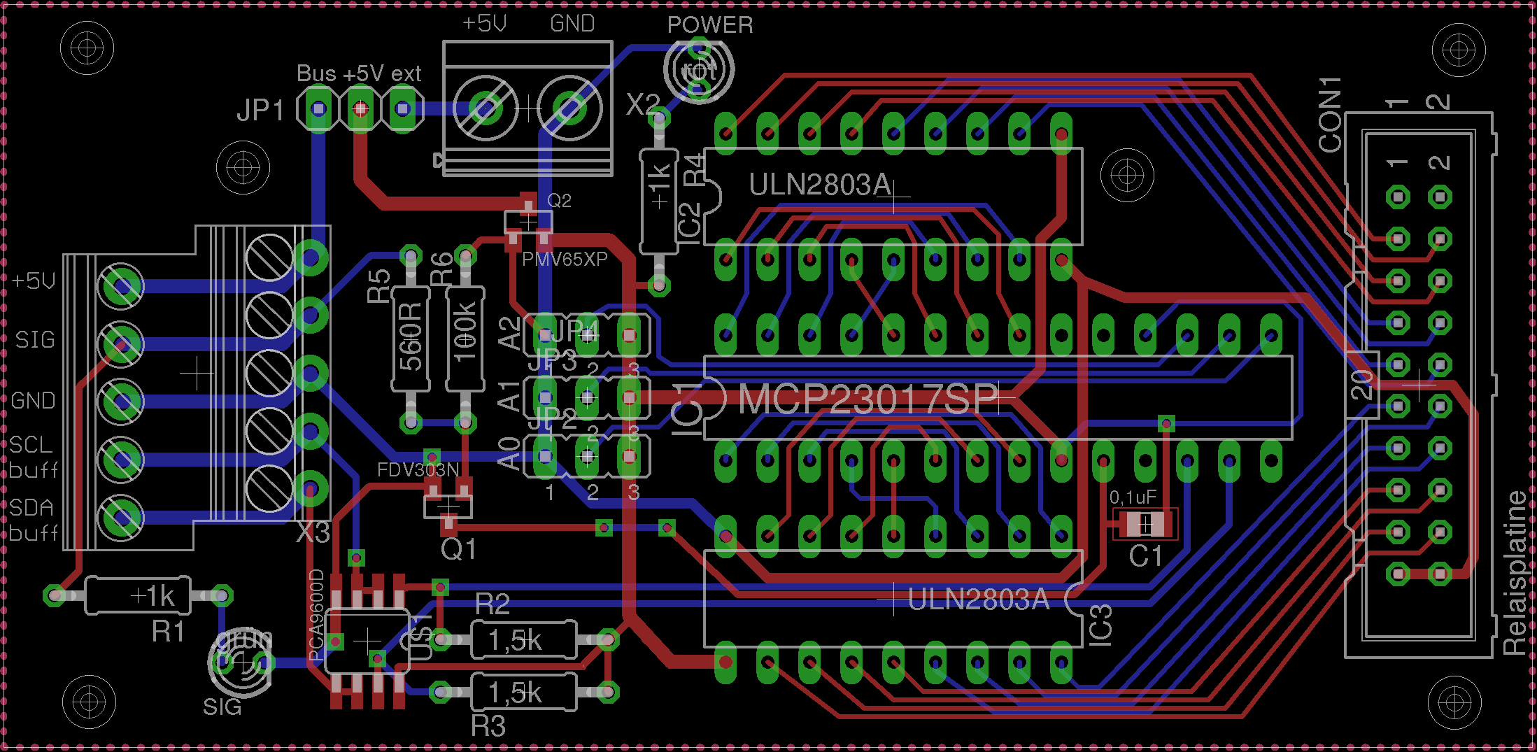 Mcp23017 Arduino Relais