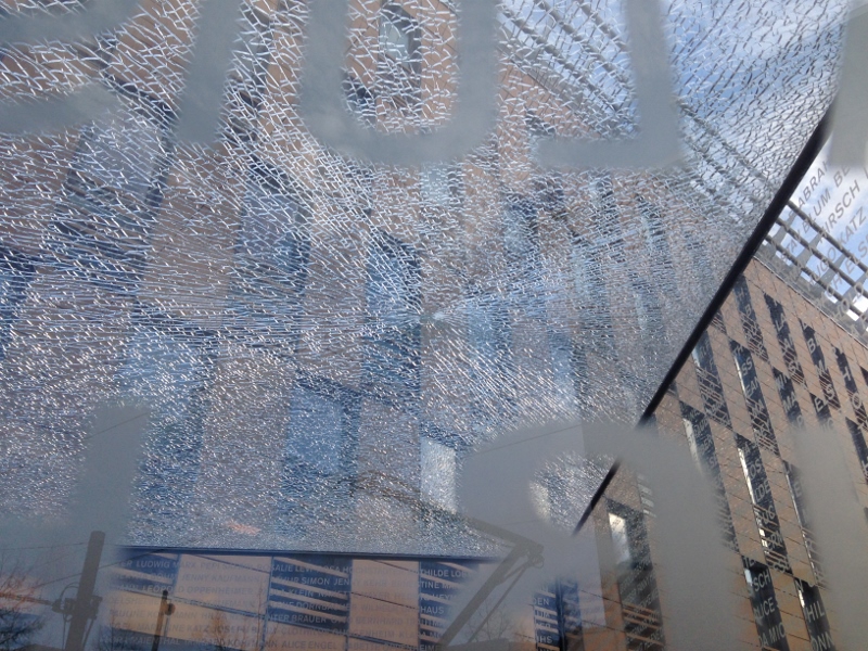 Glasschaden in Mannheim