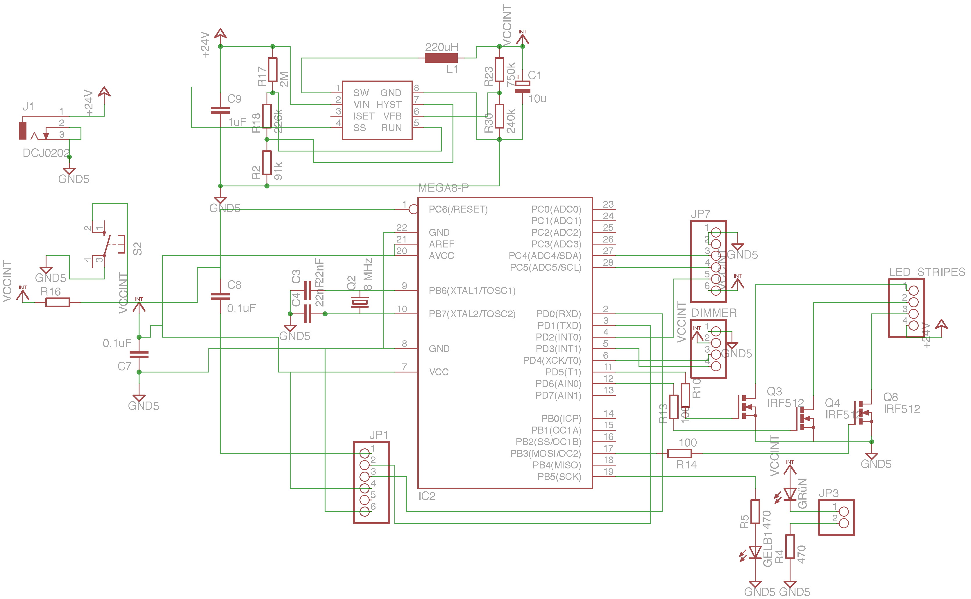 Schaltplan Seilwinde 230v
