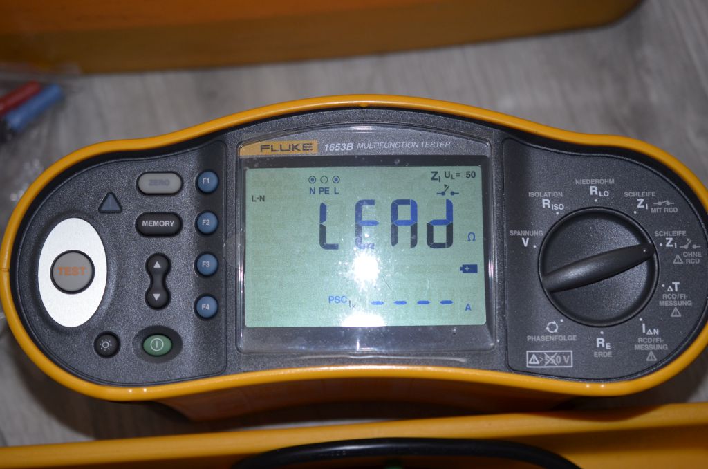 [V] Fluke 1653B Installationstester