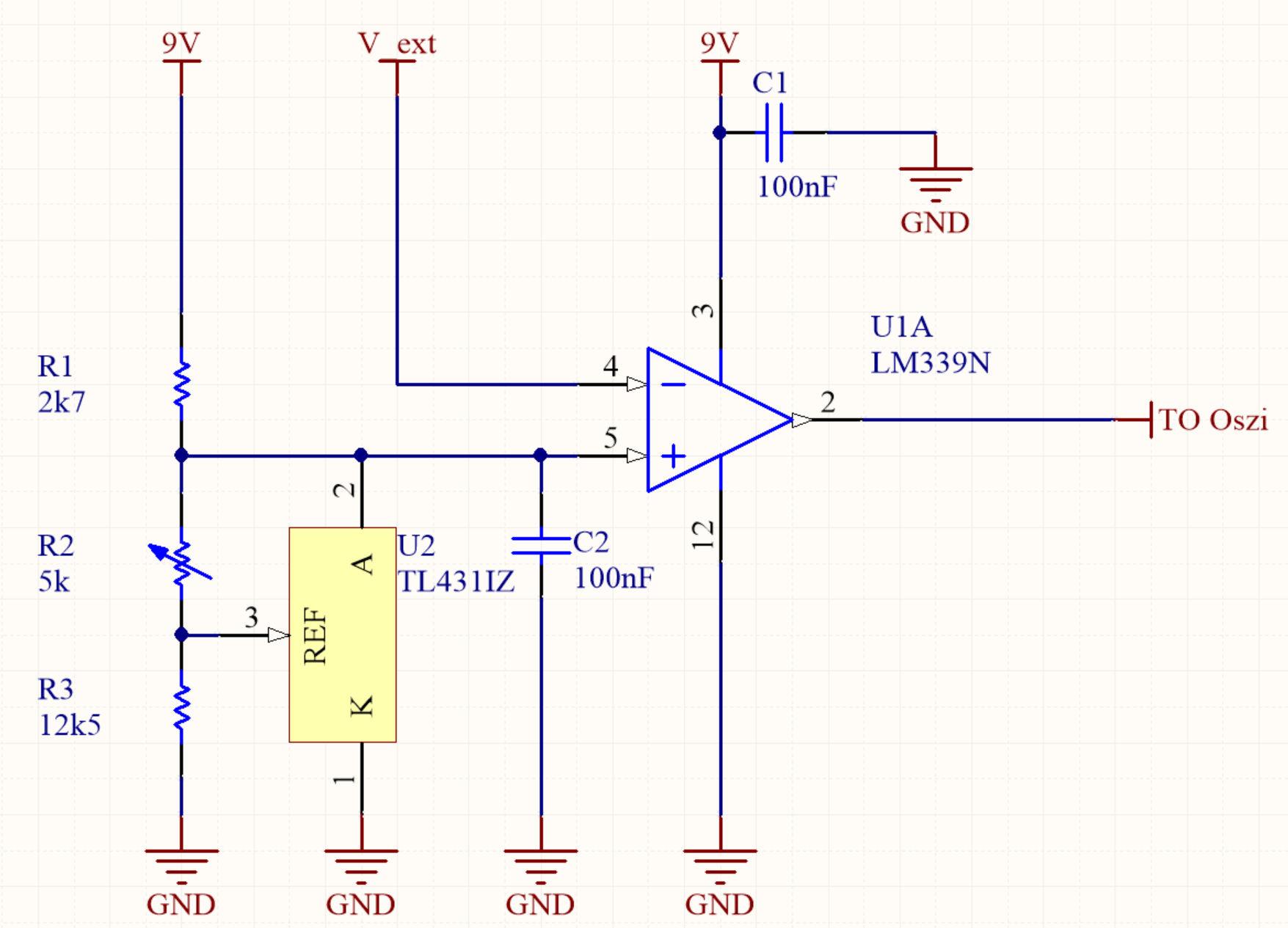 Problem bei Komparator im Schaltmoment