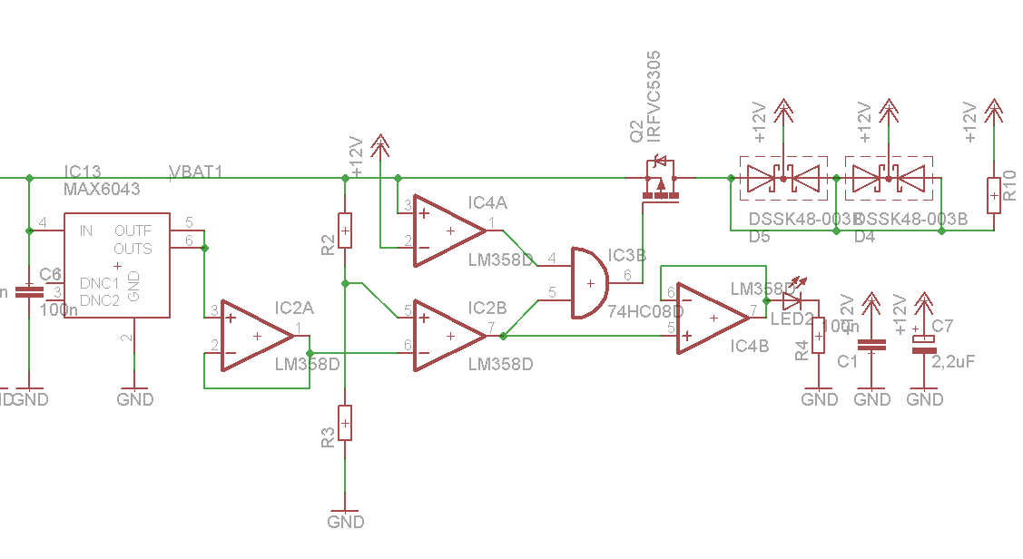 Bleiakku Tiefentladeschutz
