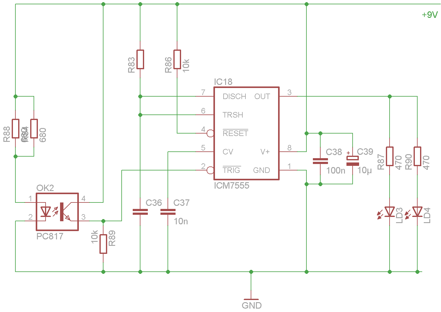 Ir lichtschranke die einen impulse gibt