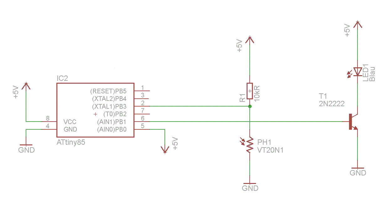 Problem mit ATtiny85 Analoger Eingang / Digitaler Ausgang