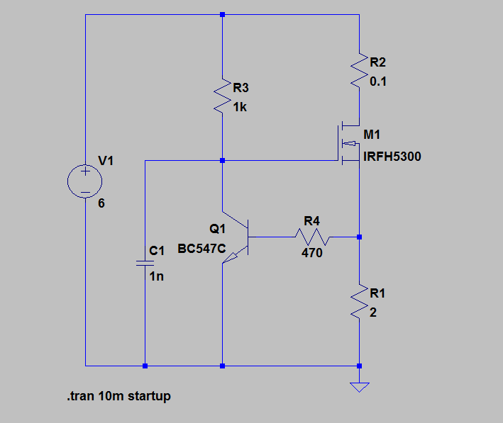 Stromquelle Mosfet?