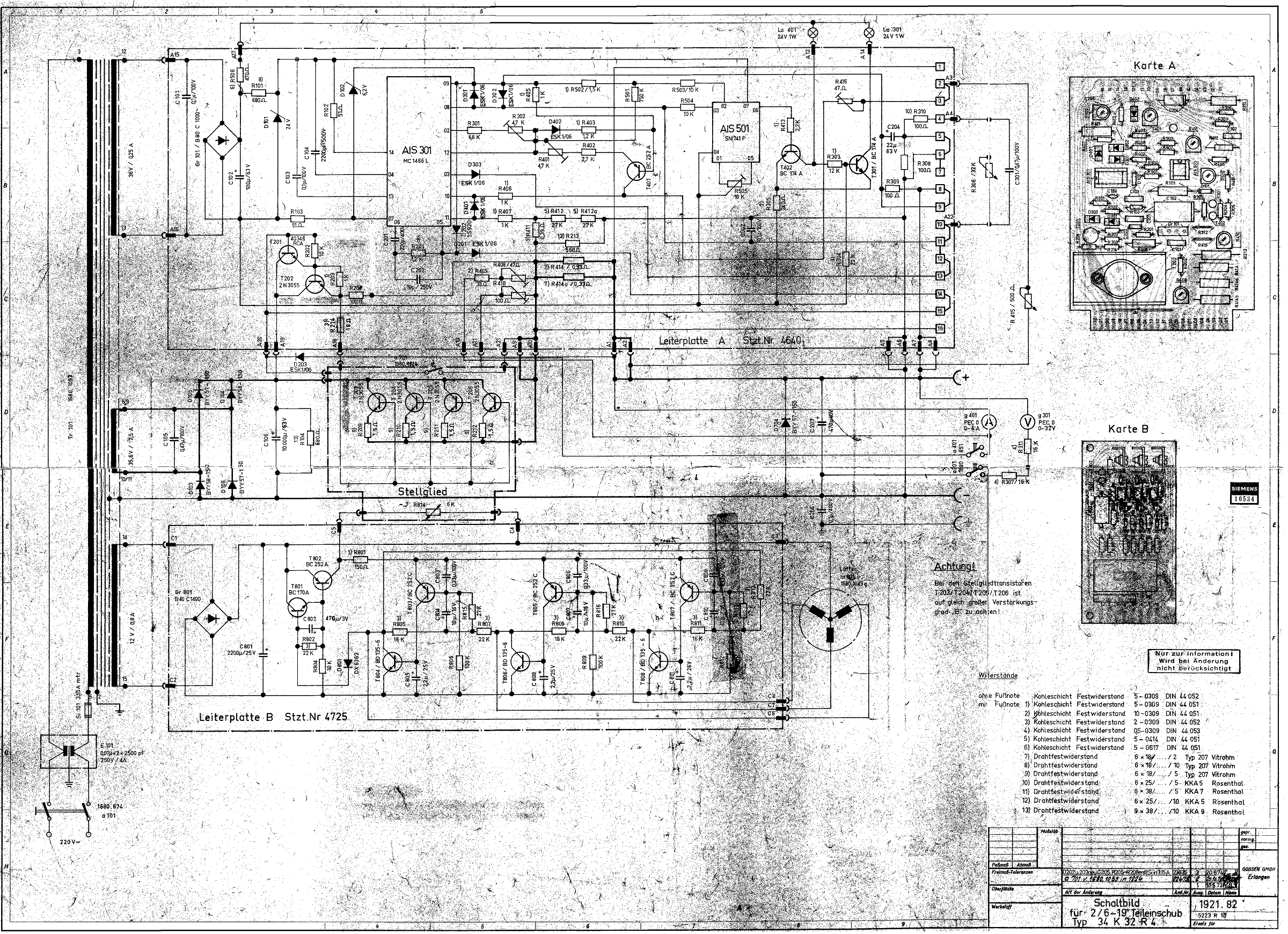 Elektroverteilung garten Gossen konstanter schaltplan