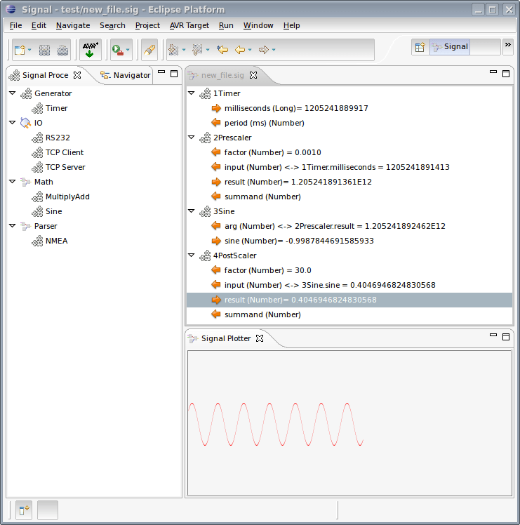 Java Signal Framework