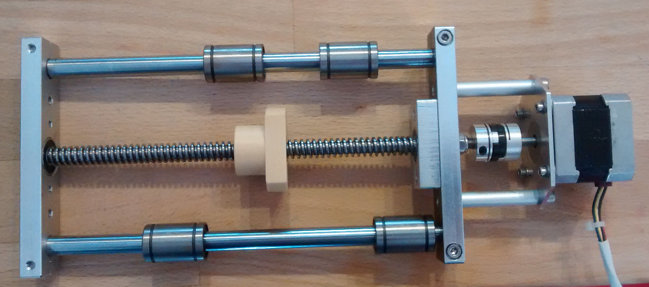 Pulley mit Trapezgewinde