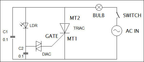 Dammerungsschalter Schaltplan 230v