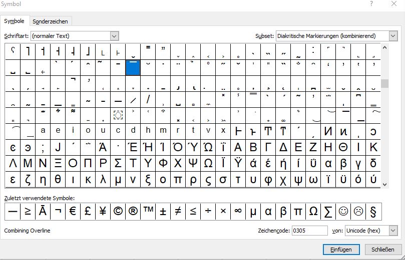 Lambda Zeichen Excel - Excel Horizontaler Strich Uber Buchstaben Mikrocontroller Net