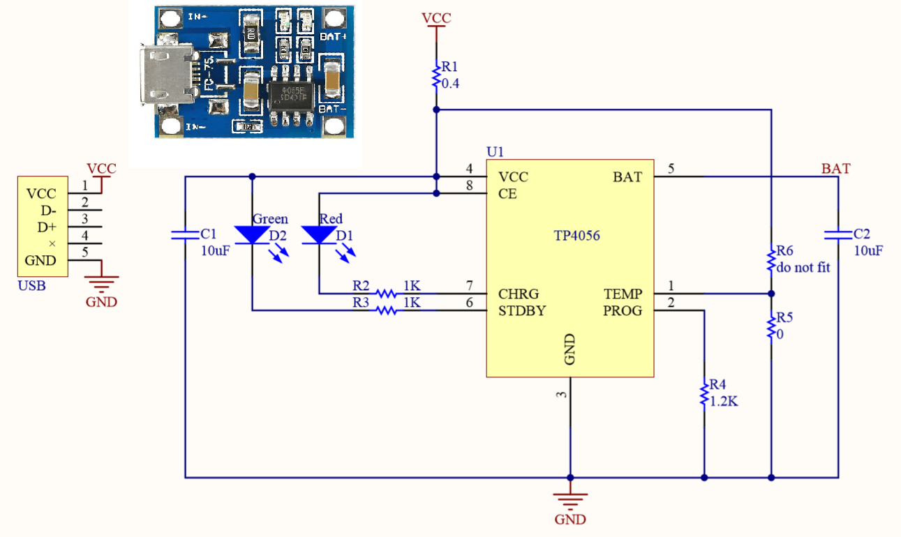 Ladeplatine für LithiumAkku geht kaputt