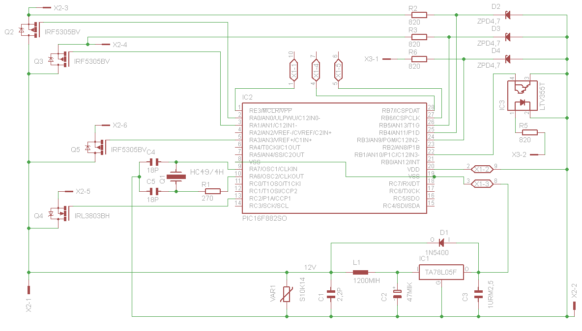 Schaltplan Sanftanlauf
