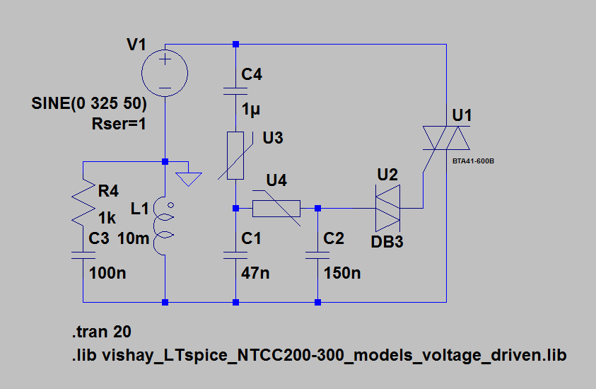 Motor Sanftanlauf / 230V AC