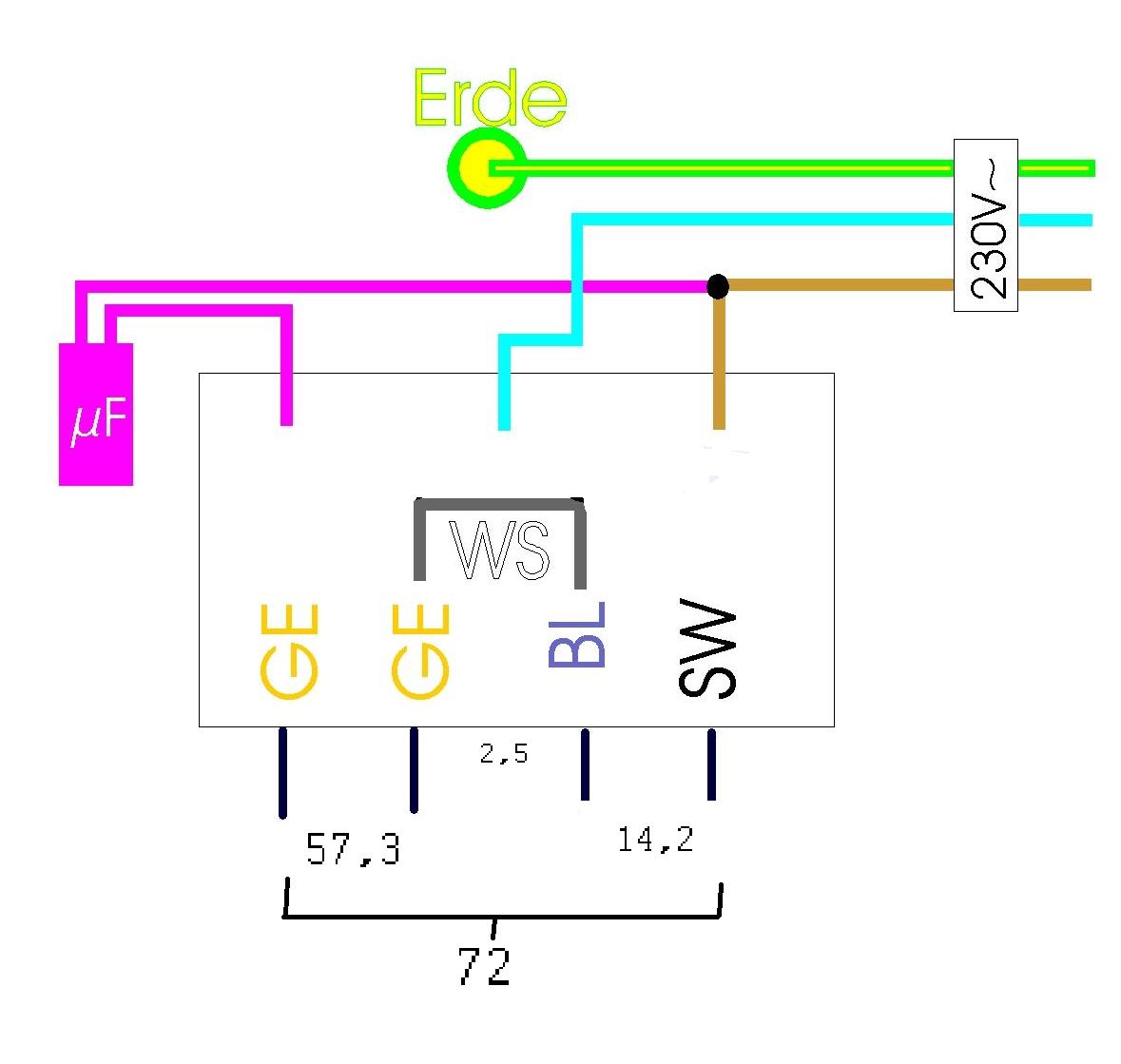 Waschmaschinenmotor noch zu retten oder Elektroschrott