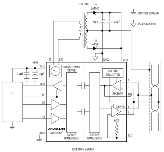 RS485 Galvanische Trennung ?