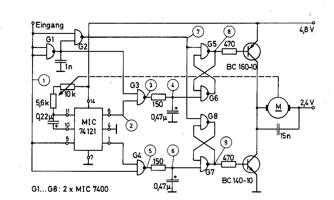 Wie funktioniert die Steuerung im Servo?
