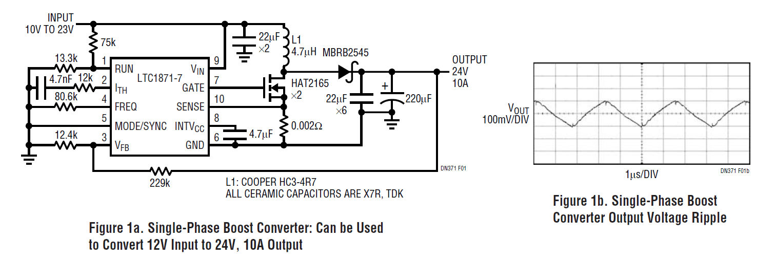 StepUp Boost Converter 120W