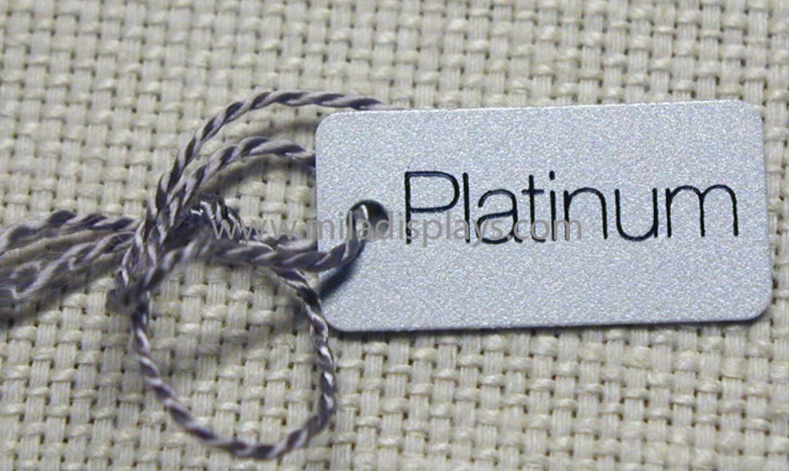 PVC Flexible Plastic String Tags, Brand Tags, Jewelry