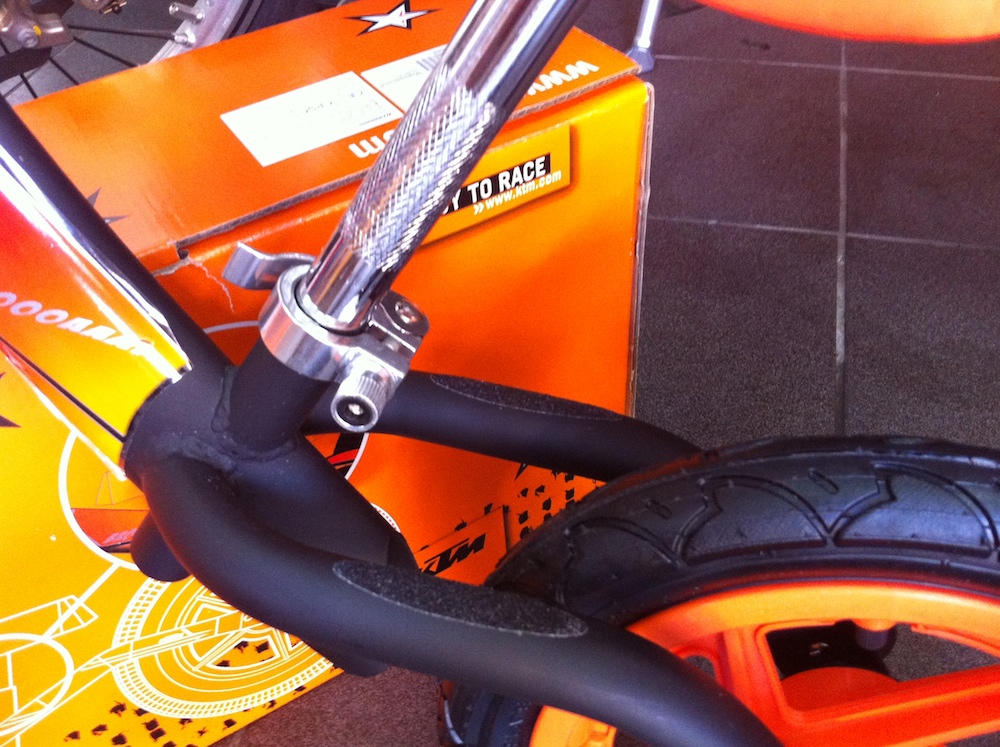 bicicletta senza pedali per bambino ktm