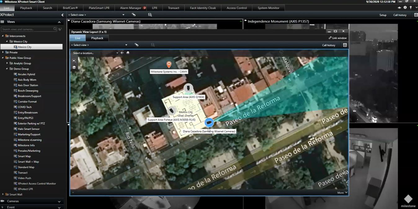 Access your surveillance system anywhere Milestone Systems