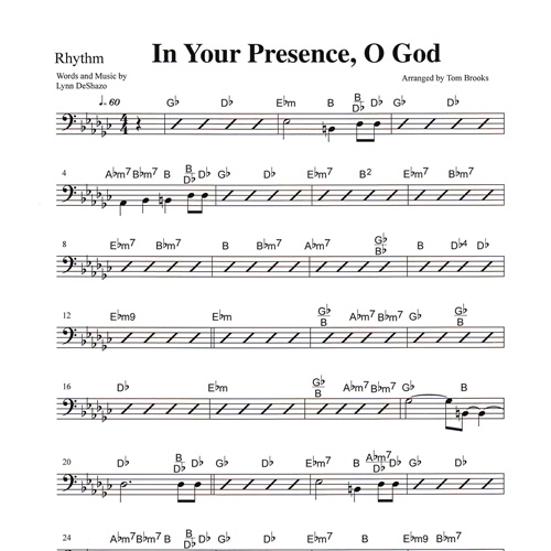 In Your Presence, O God Milestone Music