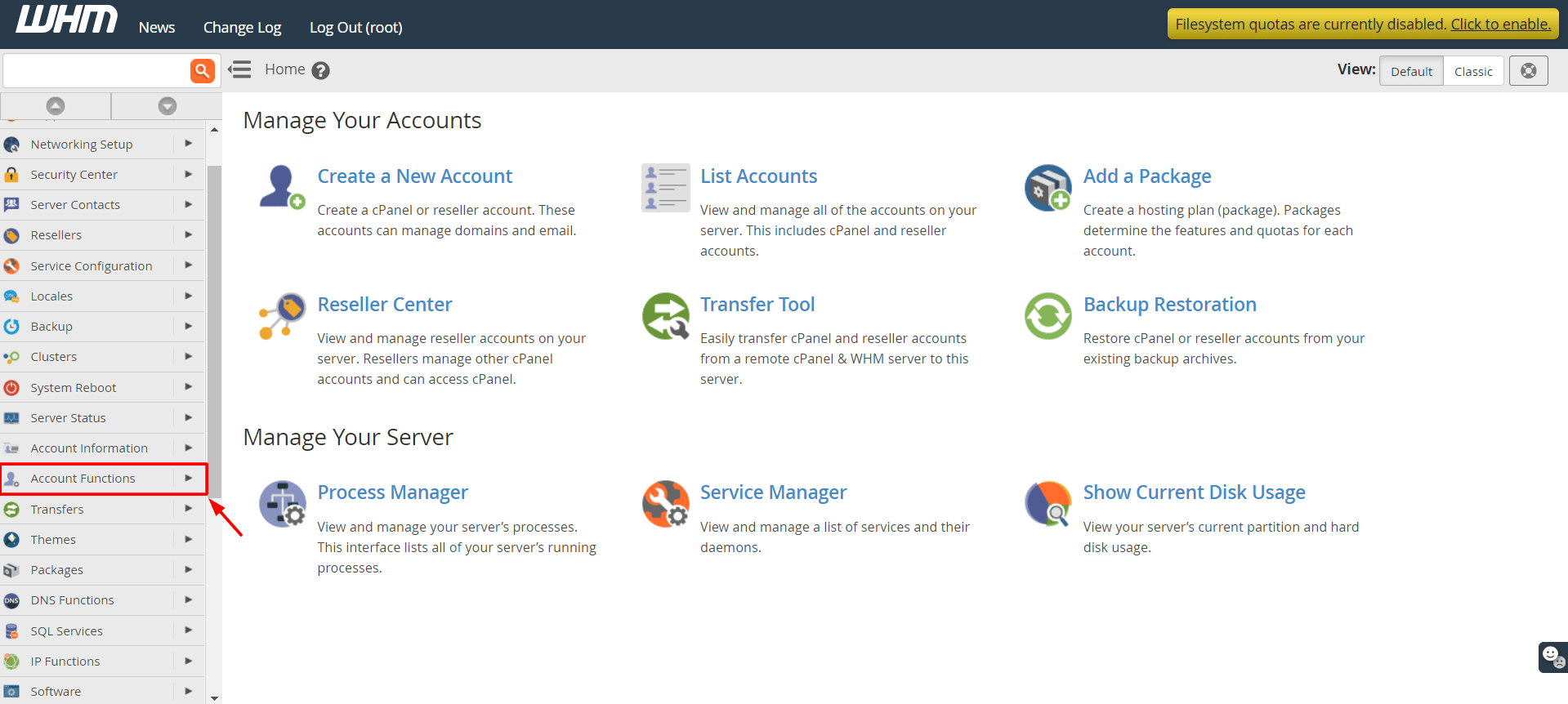Manage Shell Access with WHM Web Hosting FAQs by MilesWeb