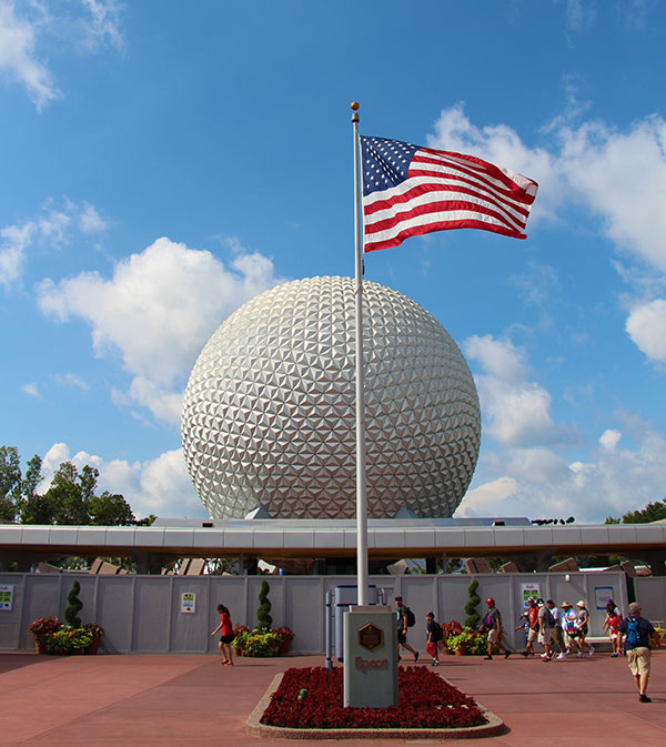 Walt Disney Theme Park’s American Flags • Military Disney Tips Blog