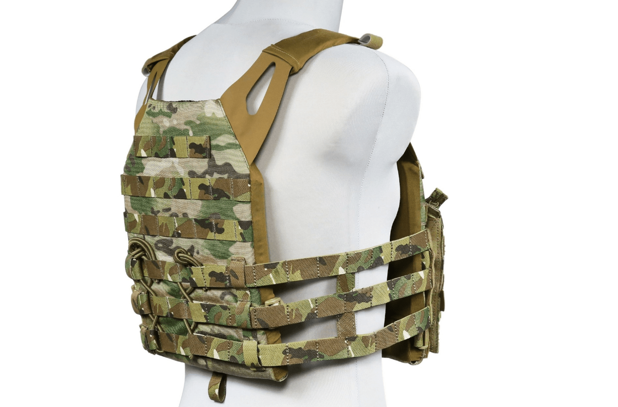 JPC TACTICAL VEST WITH SAPI FOAM INSERTS MULTICAM® Selfdefence