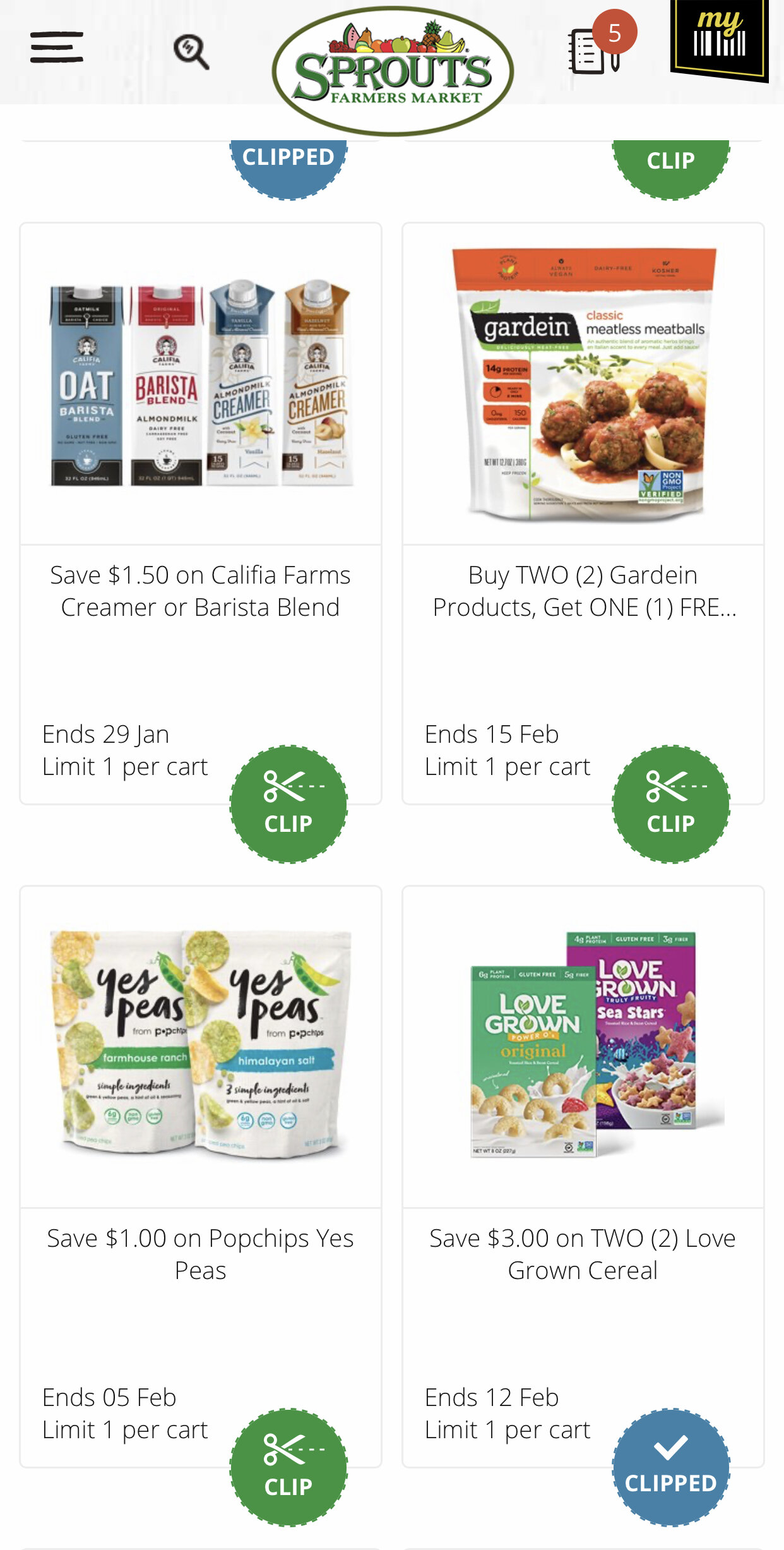 How I use grocery store apps to save money Milk & Honey Nutrition