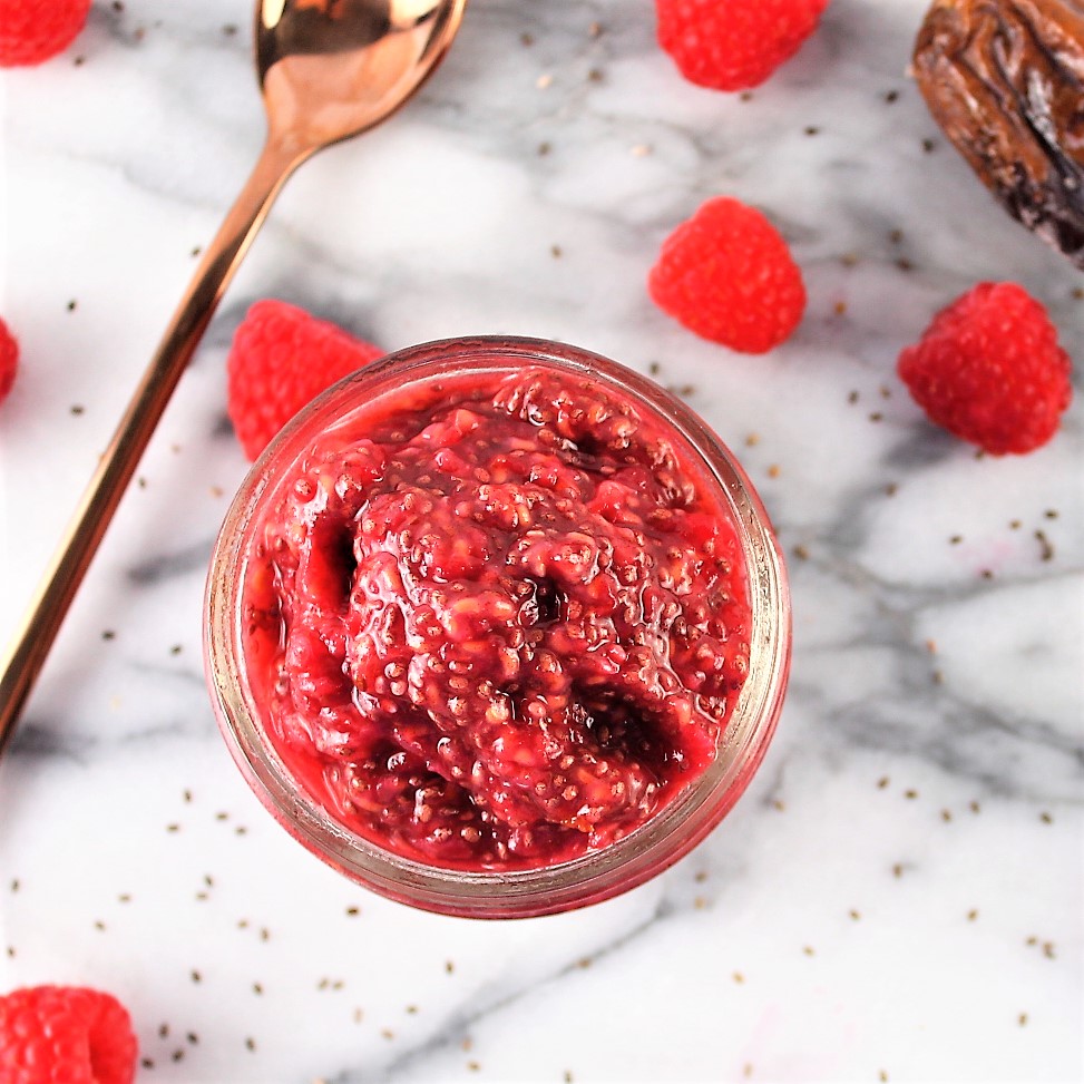 Raspberry Chia Jam Milk & Honey Nutrition