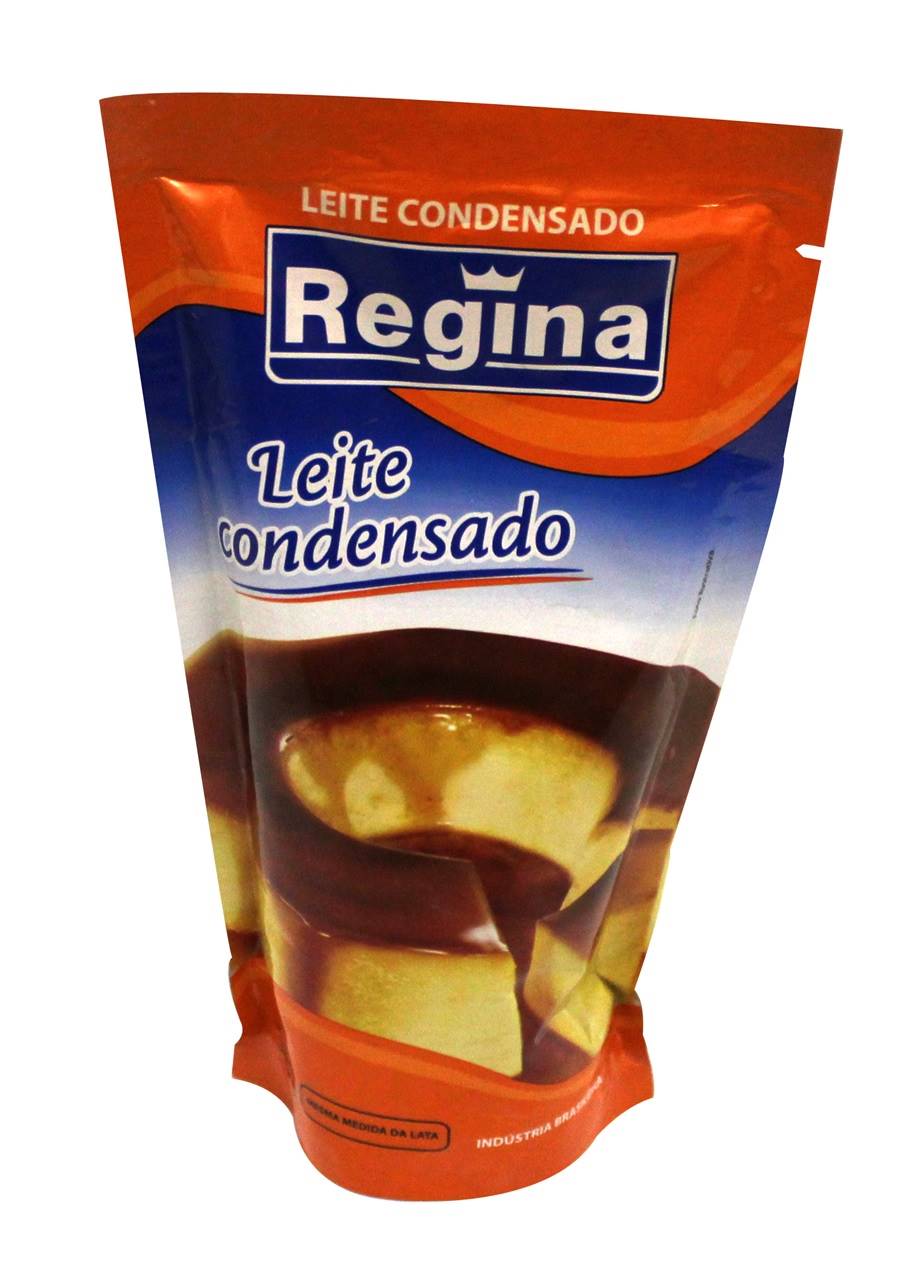 Laticínios Regina estreia com leite condensado em stand up pouch