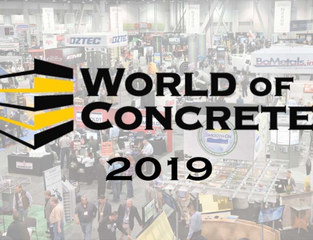 World of Concrete January 2022 Las Vegas Convention Center Slipform