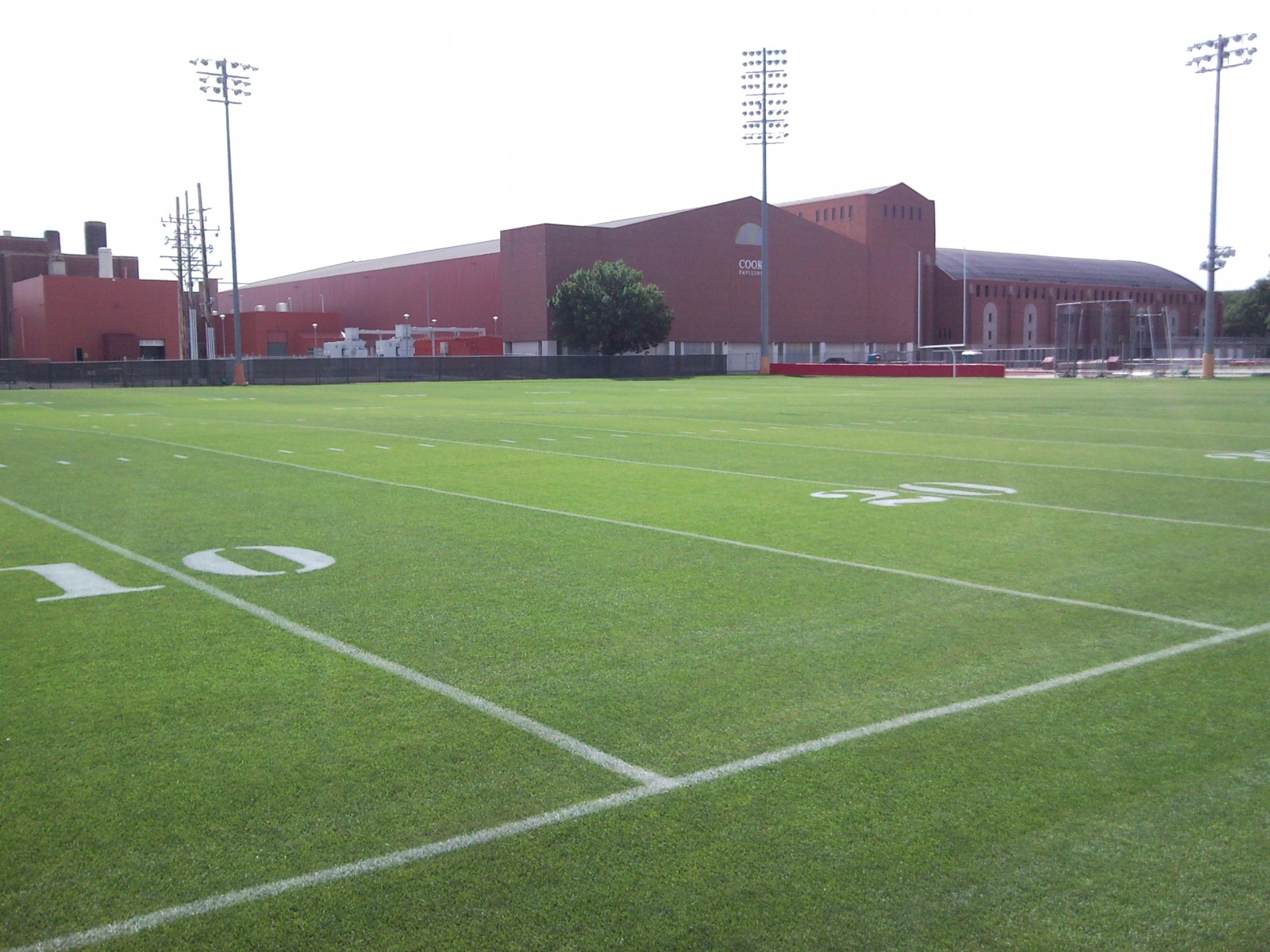 Football Field Miller Seed Company