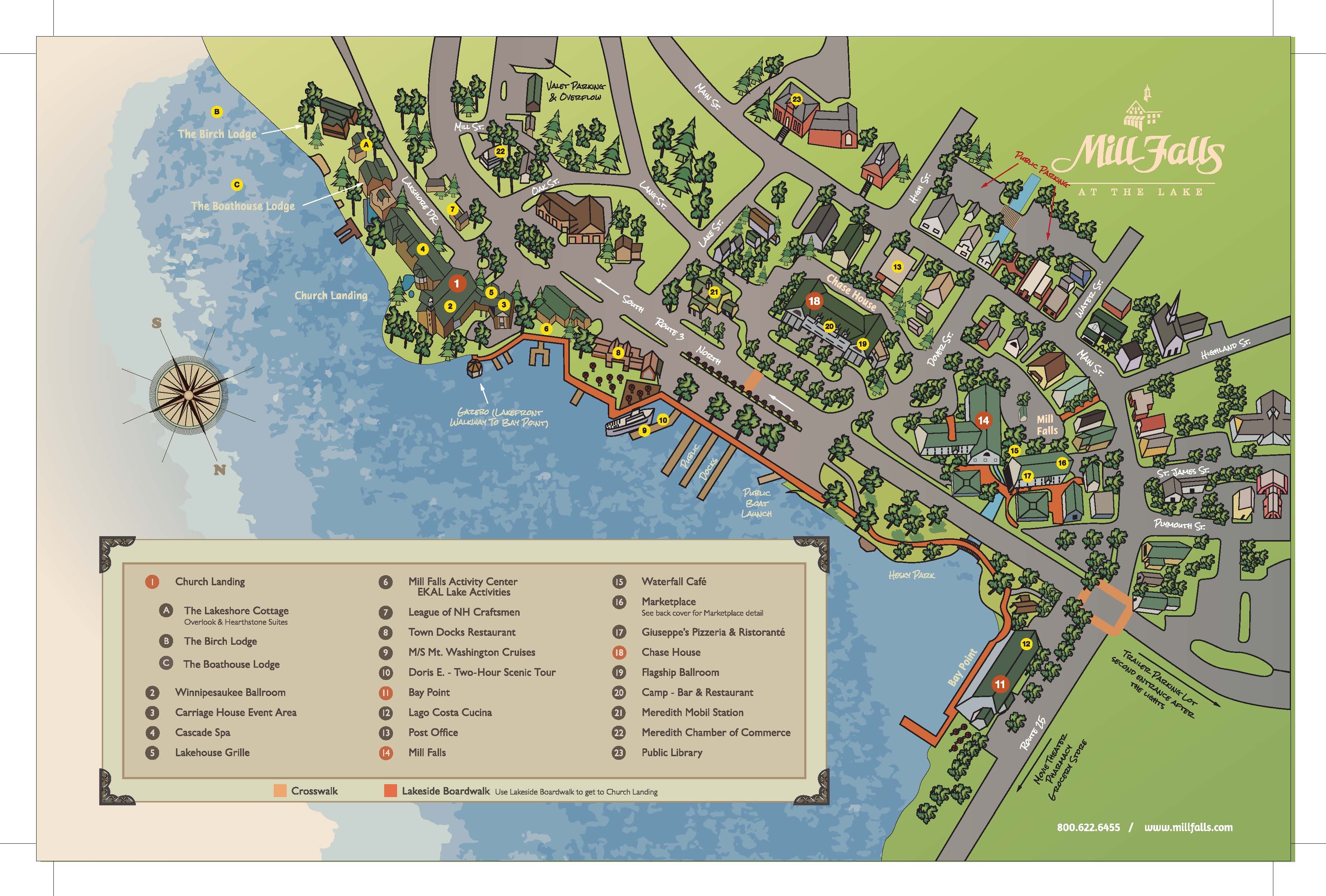 Pet Friendly Hotel Lake Winnipesaukee in Meredith NH Mill Falls