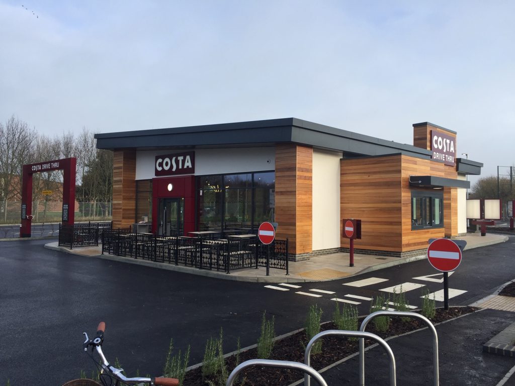 Costa opens at Brockhurst Gate in Gosport Millngate