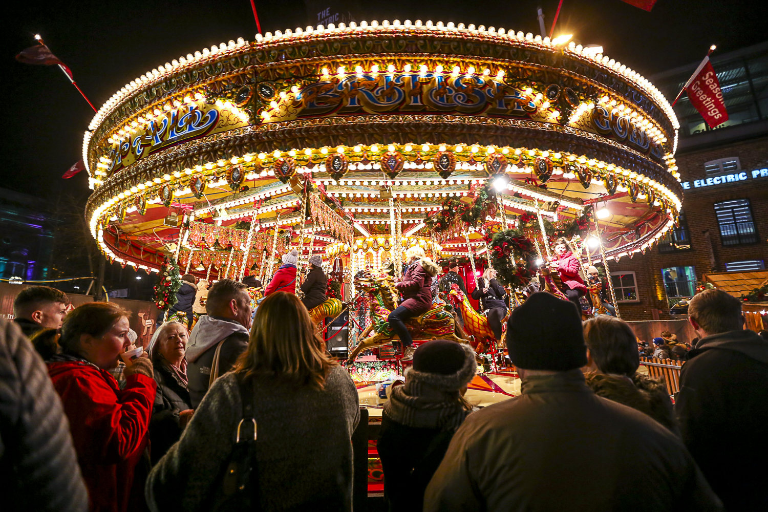 The Golden Gallopers Millennium Square