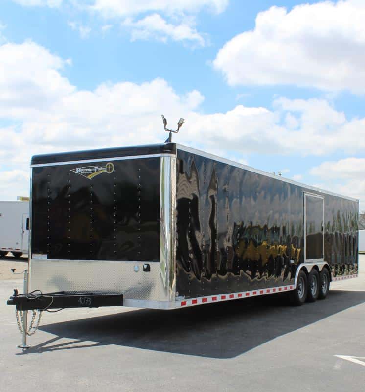 Enclosed Car Hauler 2024 34' 65' Recessed Floor ETrack Millennium