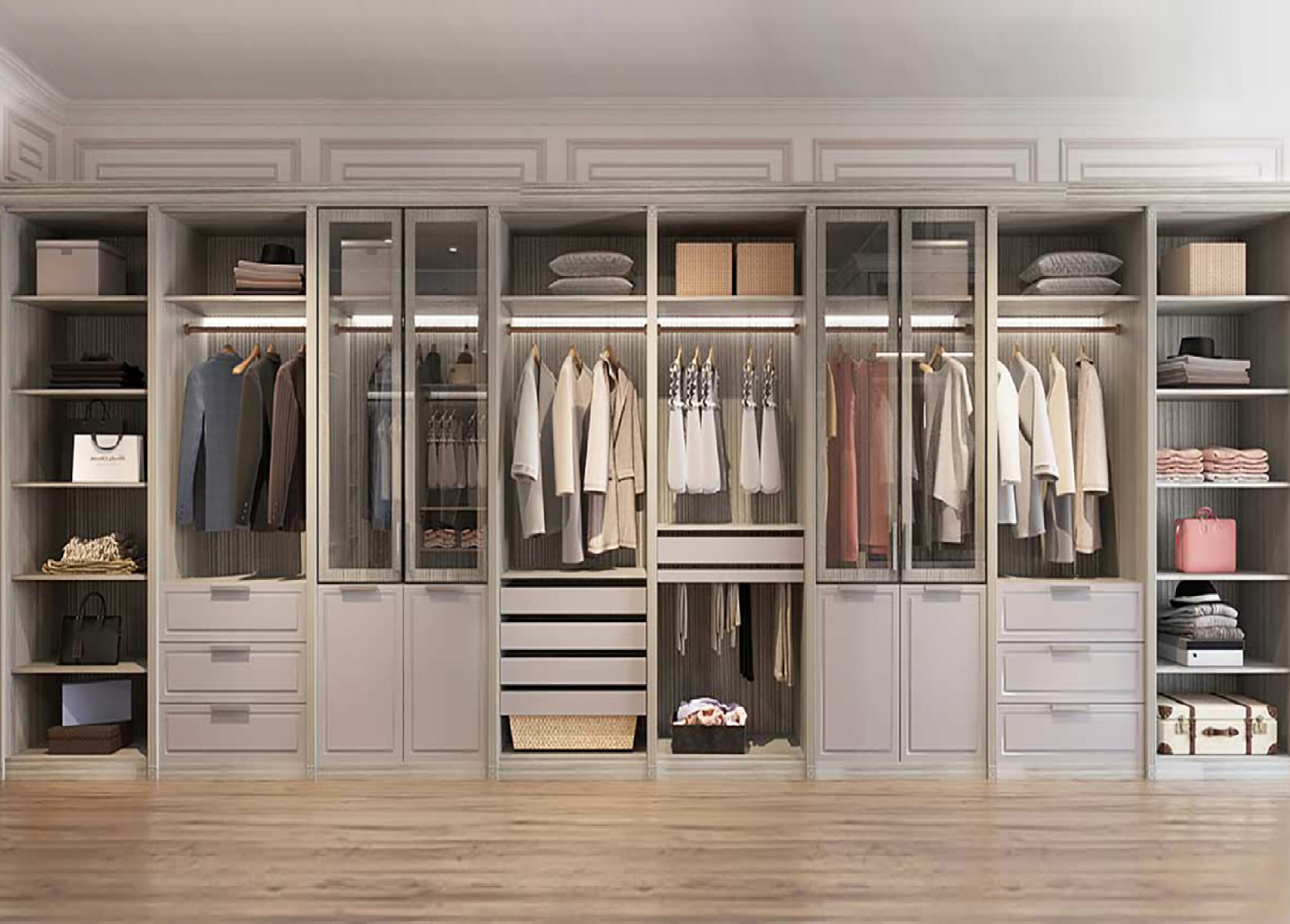 New Custom Closets and European Frameless Local manufacturing business specializing